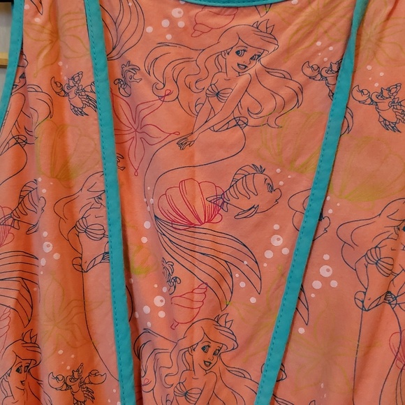 Disney girls Ariel, the little mermaid, romper 5/6 - Picture 3 of 4